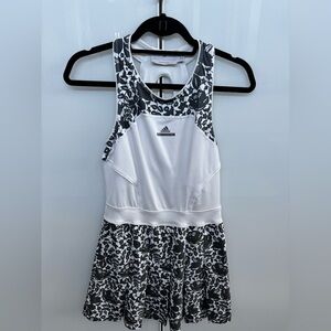 Adidas Monochrome Floral Tank Dress
